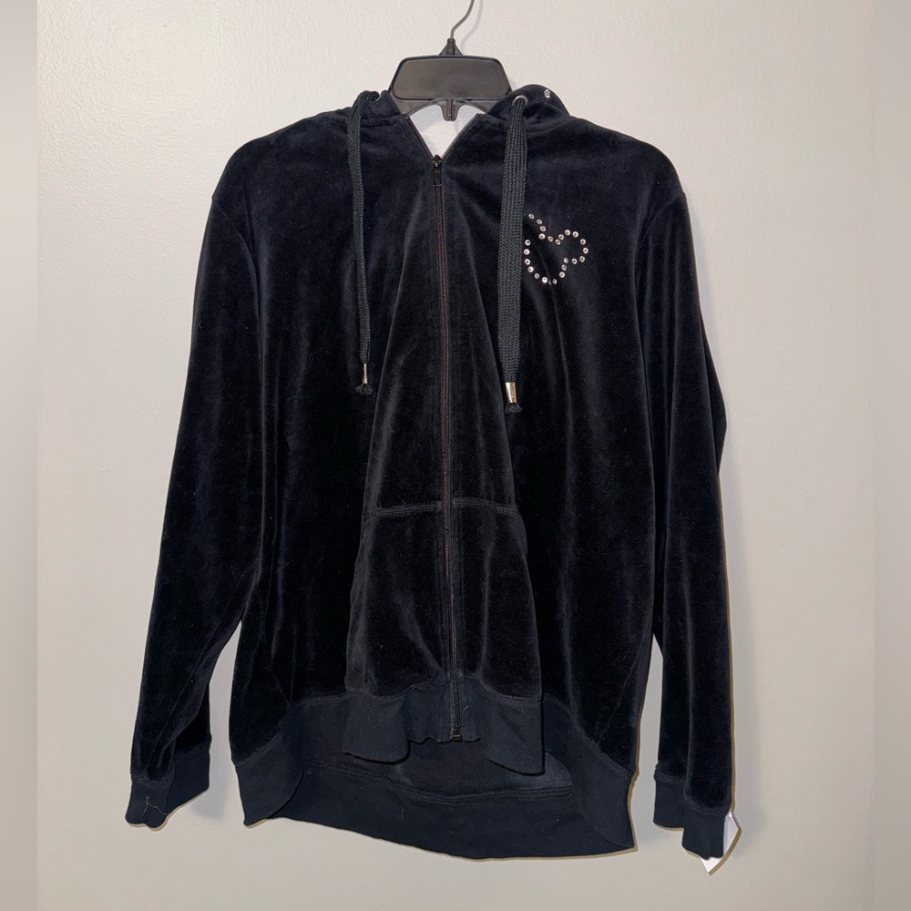 DISNEY FUZZY Y2K STUDDED MICKEY JACKET